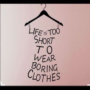 Happiness and clothes